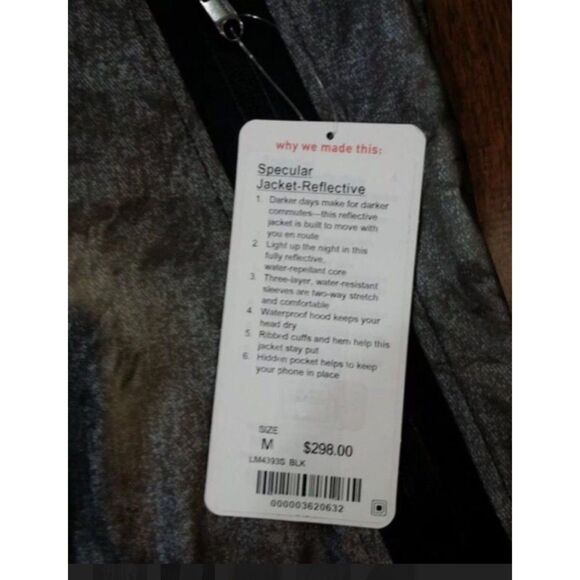 Lululemon RARE D/C Specular Jacket-Reflective large - Picture 12 of 14